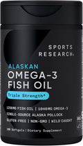 Triple Strength Omega 3 Fish Oil - High-Potency Daily Omega-3