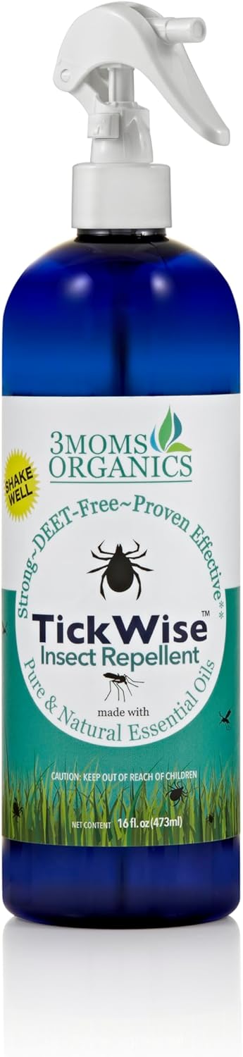 3 Moms Organics TickWise: DEET-Free Natural Tick Repellent