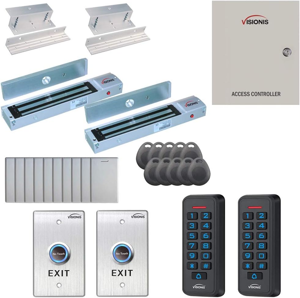 Visionis FPC-7282 Two Door Access Control System with MagLock