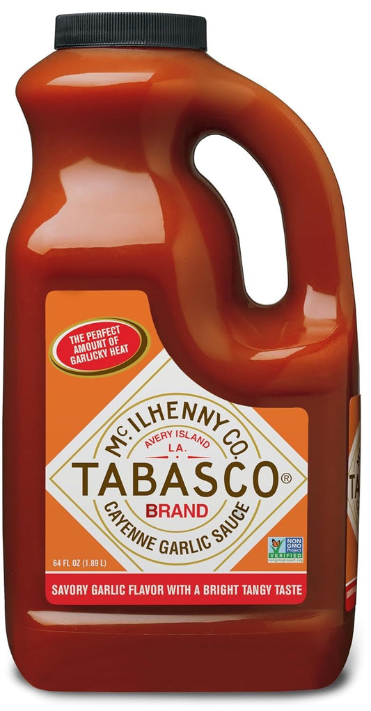TABASCO Cayenne Garlic Pepper Sauce - Smoky & Zesty Flavor