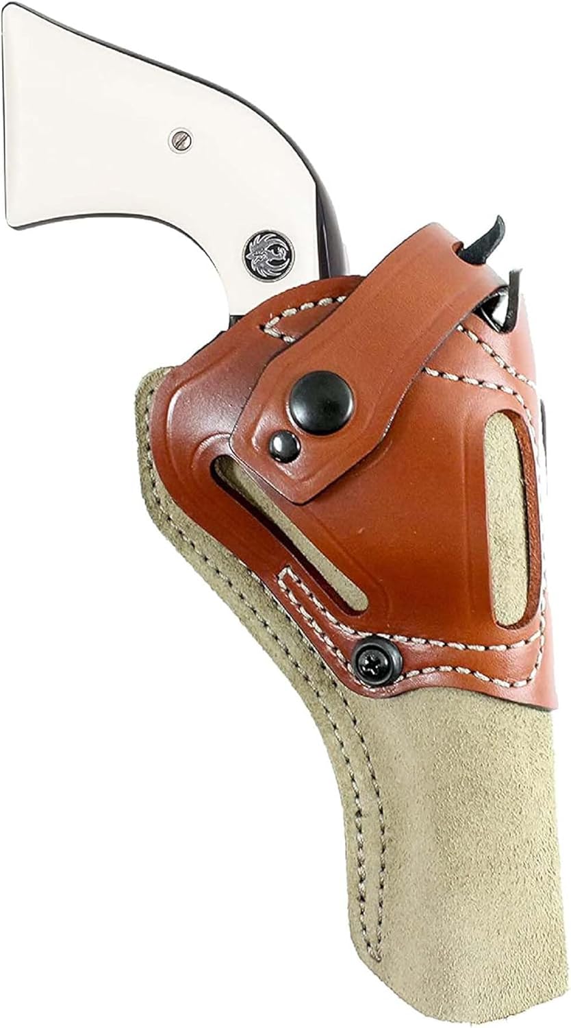 DeSantis Wild Hog Leather Revolver Holster for Ruger Wrangler