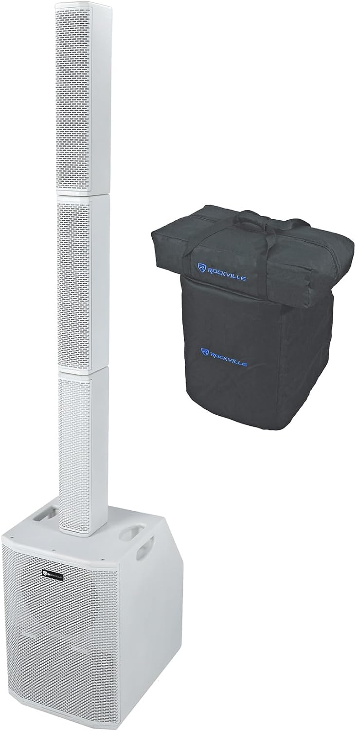 Rockville TITAN ARRAY SYSTEM: 3200W Powered Column Array Speaker