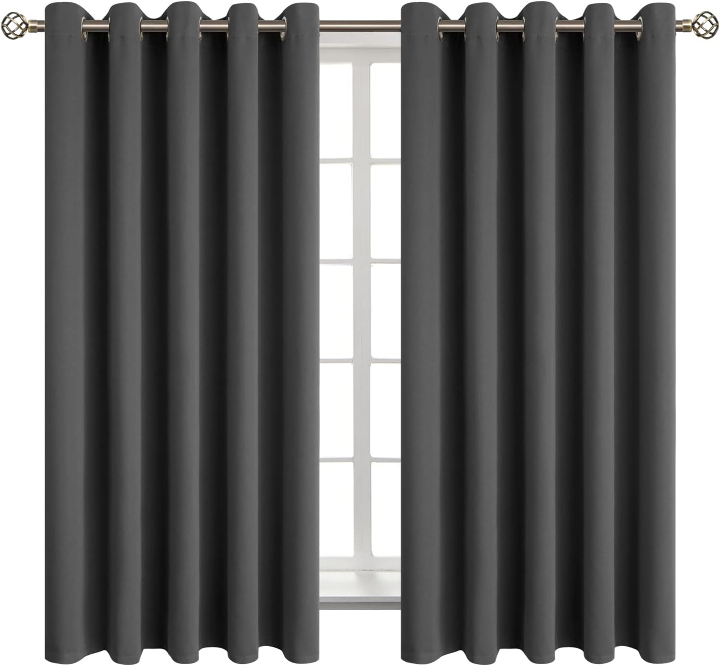BGment Blackout Curtains for Bedroom - Thermal Insulated Panels