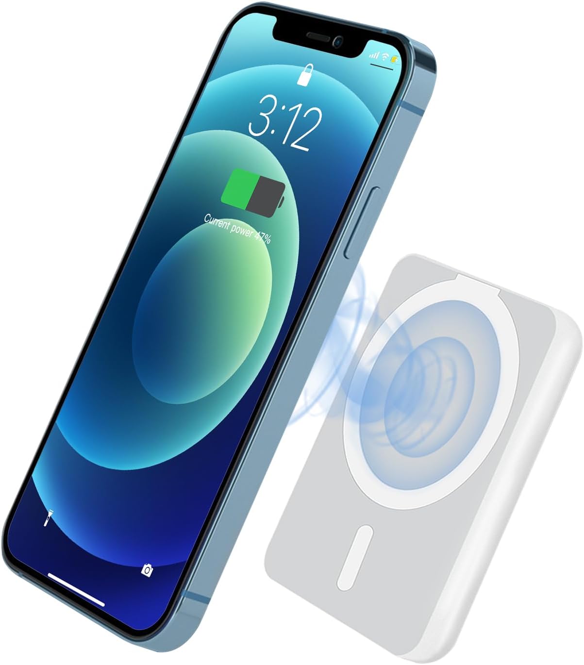 Fast Charge on-the-go! 5000mAh Mag-Safe Power Bank