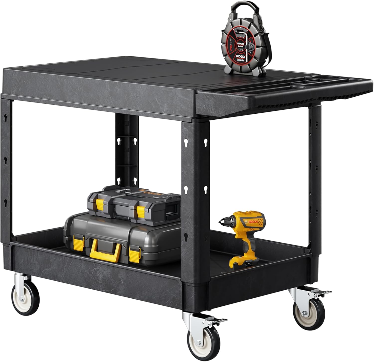 VEVOR Utility Cart: Heavy Duty 550 lbs Load Capacity for Work