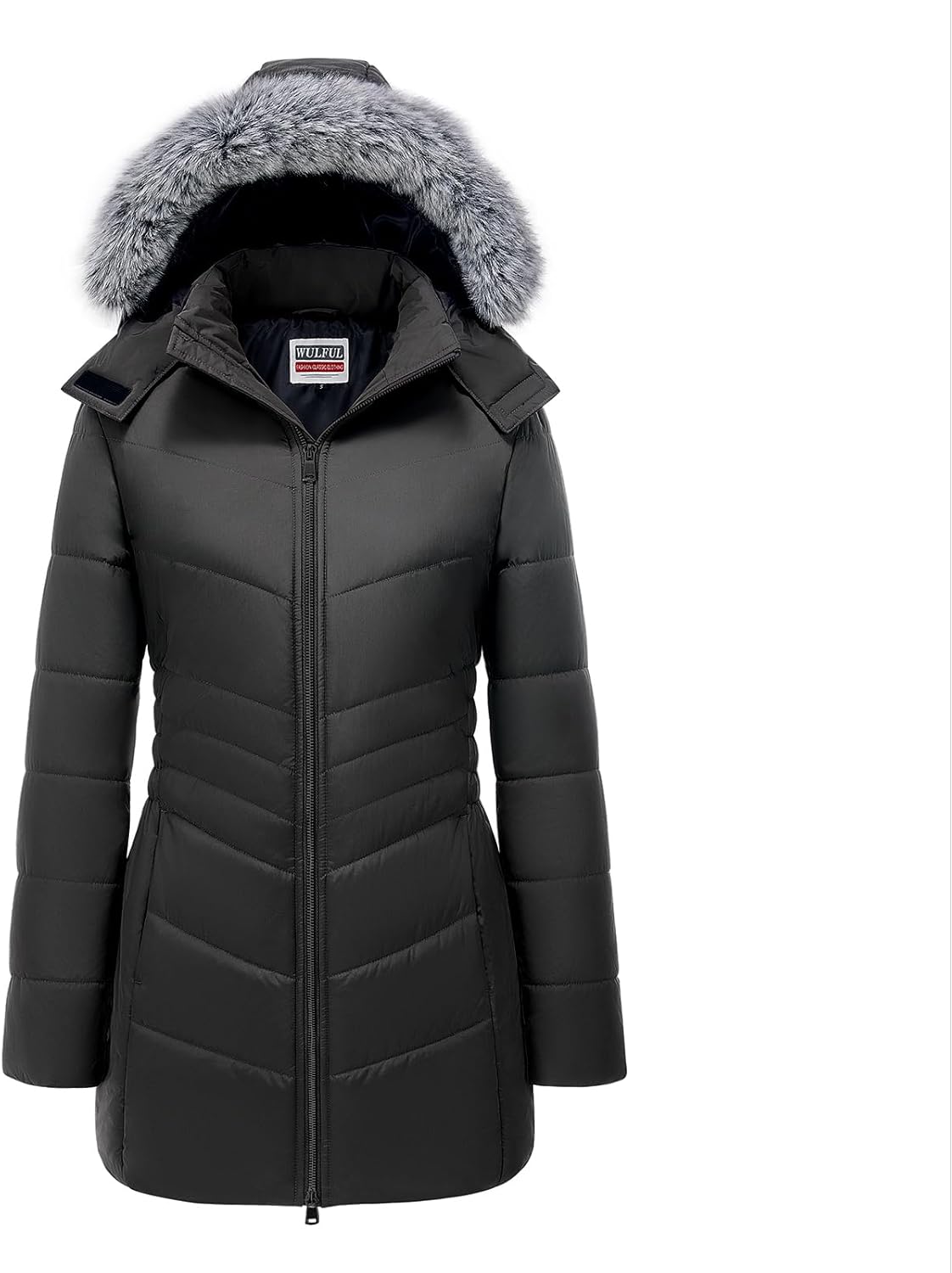 WULFUL Women's Winter Coats Long Warm Thicken Puffer Jackets