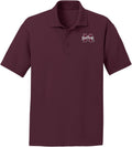 NCAA Primary Logo Team Color Polo for Men & Women - Miss. State