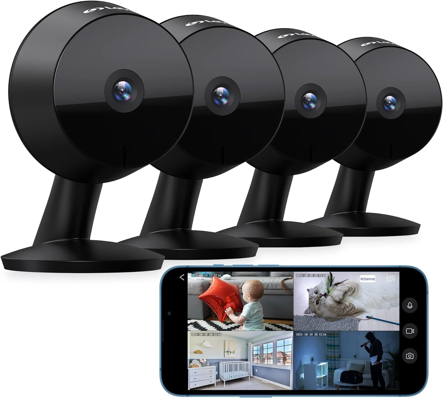 LaView 4MP Starlight Color Night Vision Camera
