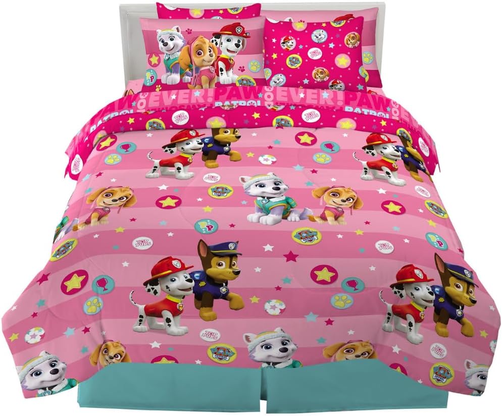 Franco Paw Patrol Skye Kids Bedding Set - Cozy Comfort