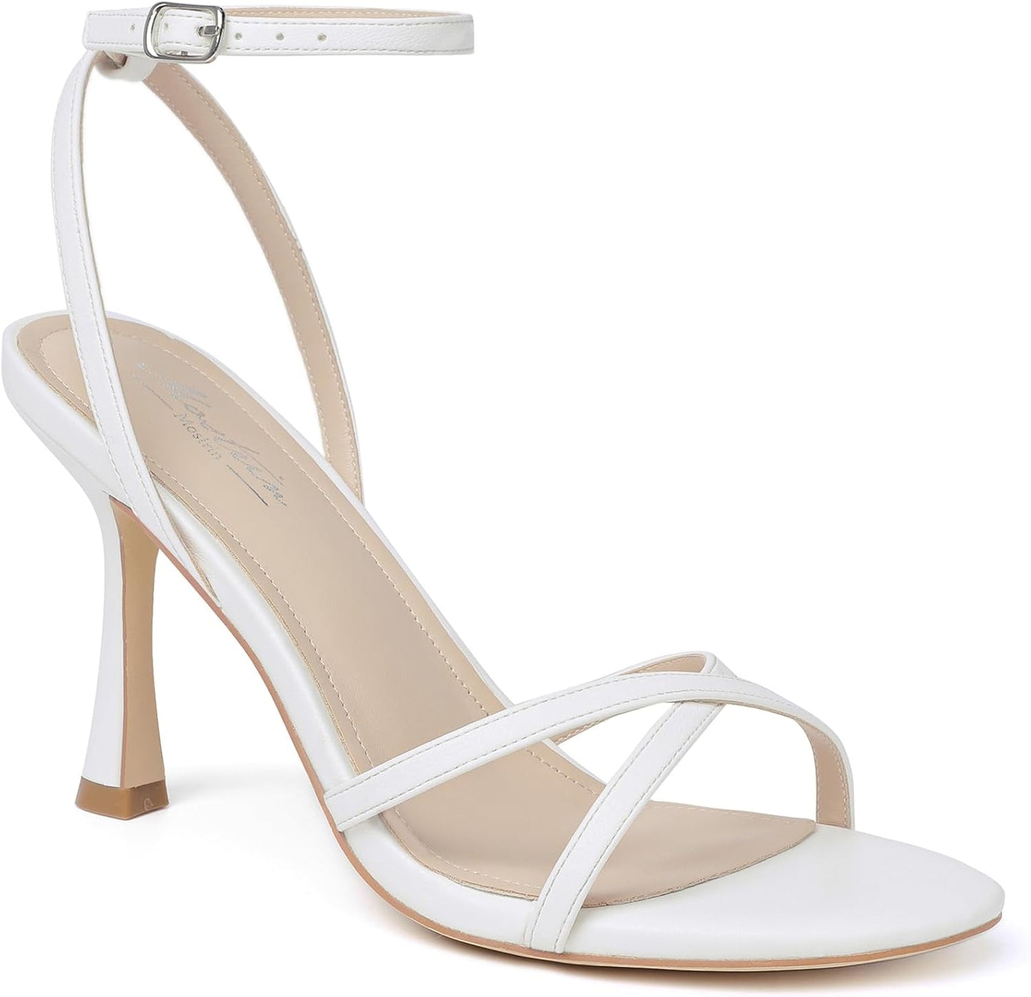 Mostrin Strappy Heels for Women - Chic Lace Up Stiletto Sandals