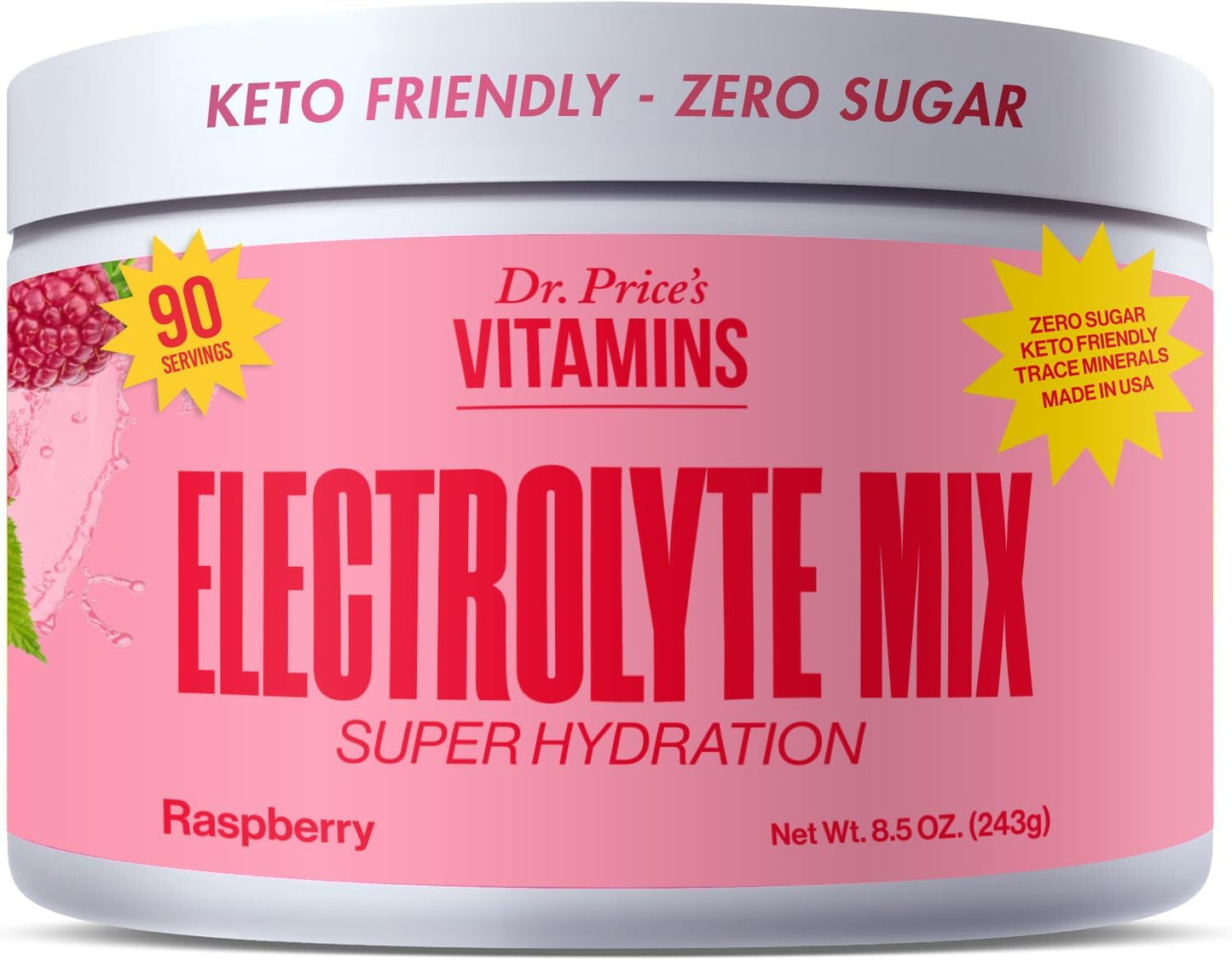 Dr. Prices Electrolyte Mix for Sugar-Free Hydration Needs