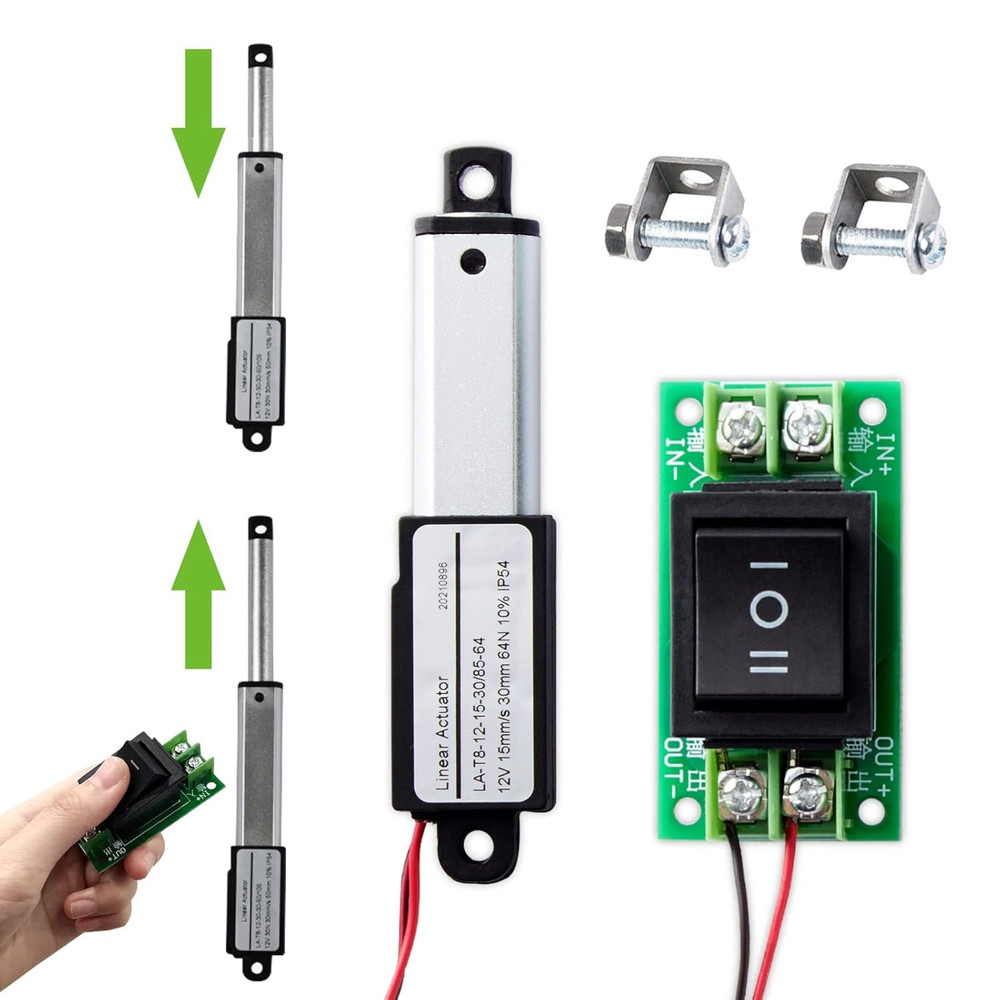 Micro Linear Actuator with Controller for Easy Motion Control
