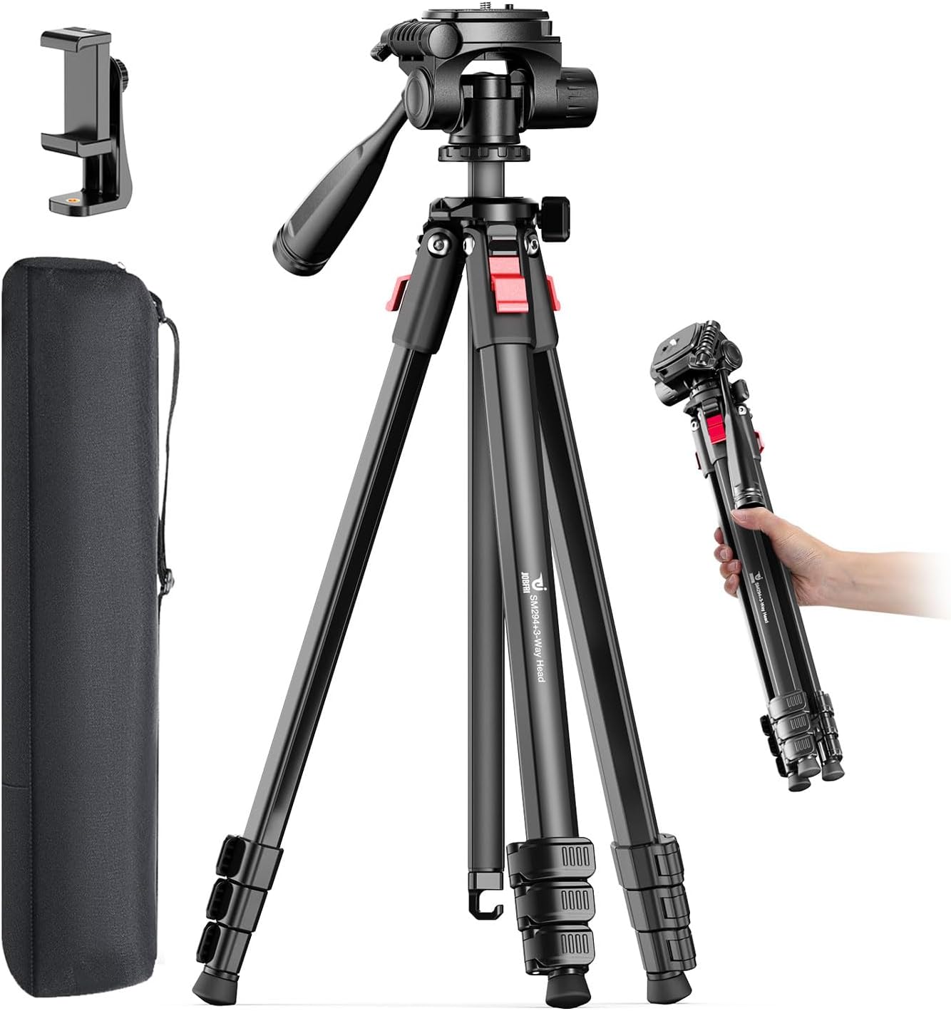 68 Inch Lightweight Camera Tripod Stand for Travel Photography