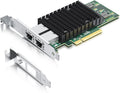 10Gb Dual RJ45 PCIe Network Card with X540 Controller - Stable 10G