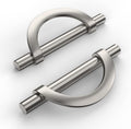 Amerdeco 10 Pack Brushed Satin Nickel Cabinet Pulls 3.75 in Hole