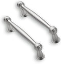 Solid Heavy Duty 10 Pack 3-3/4 in Hole Center Brushed Satin Nickel