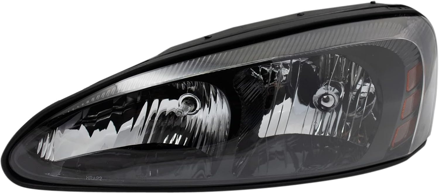 TRQ Driver Side Headlight Assembly for 2004-2008 Pontiac Grand Prix