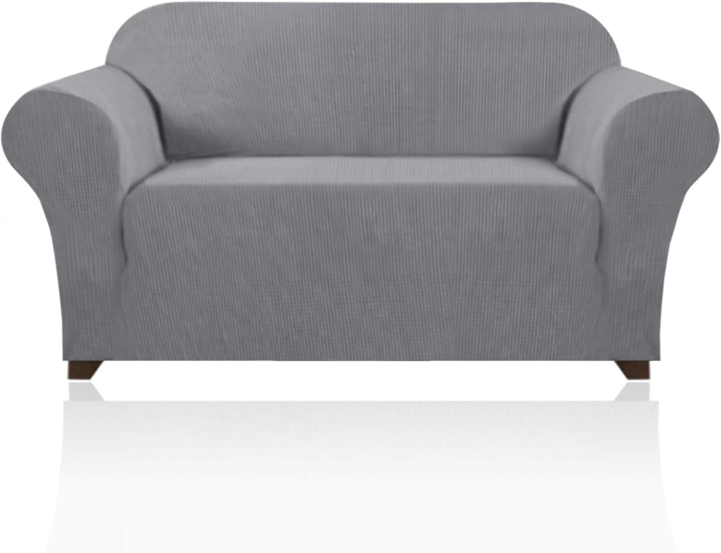 PrinceDeco Stretch Loveseat Sofa Cover for Pets Friendly Use