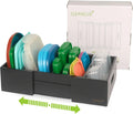 Expandable Kitchen Cabinet Organizer for Food Container Lids - Bamboo