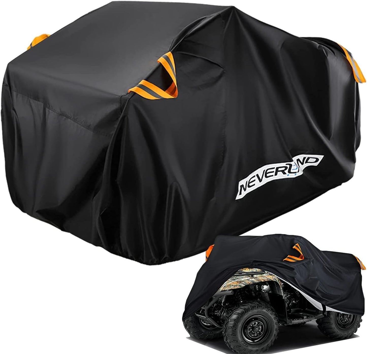 ATV Cover Waterproof Heavy Duty 300D for All Weather Protection