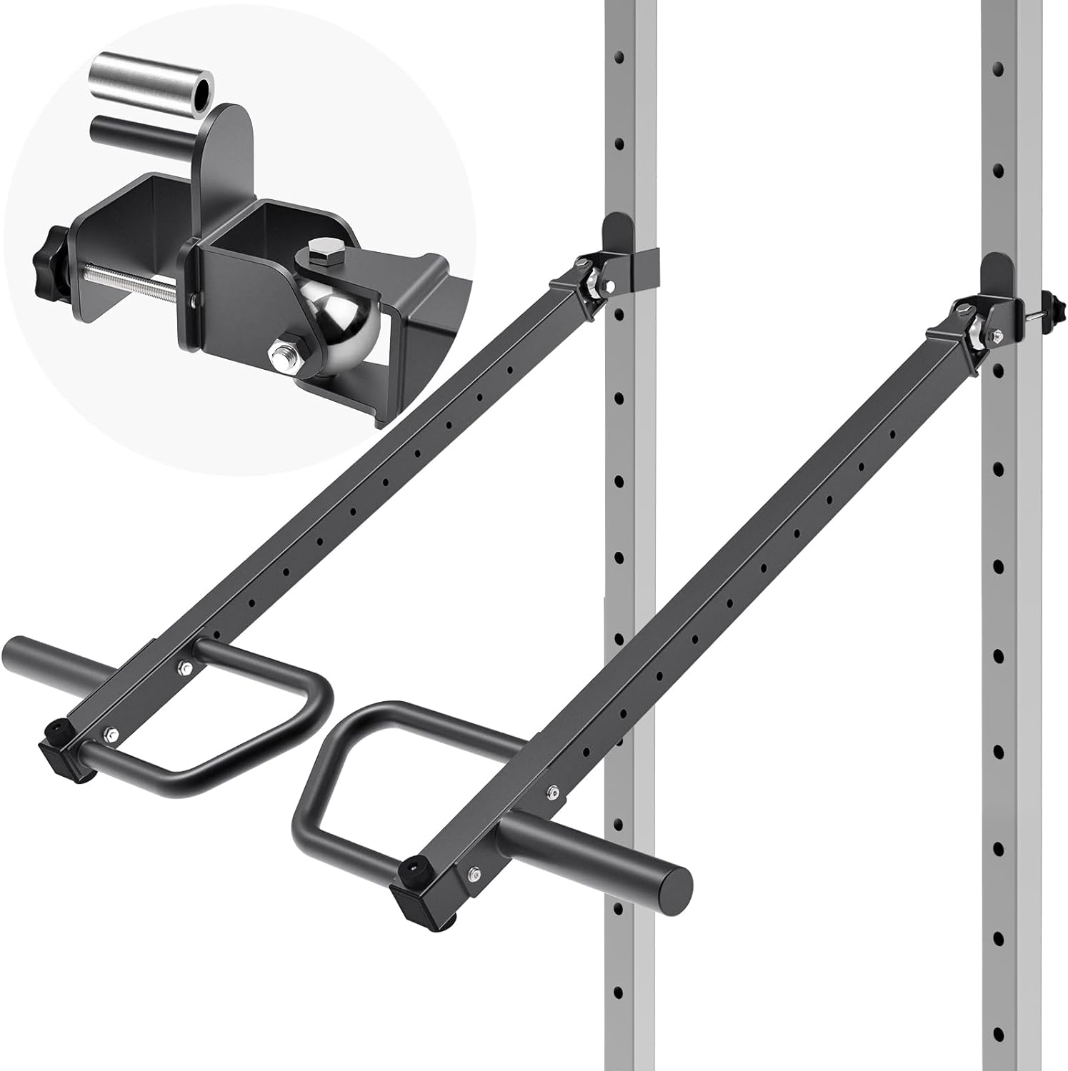SELEWARE Heavy Duty Adjustable Lever Arms for Stronger Home Workouts