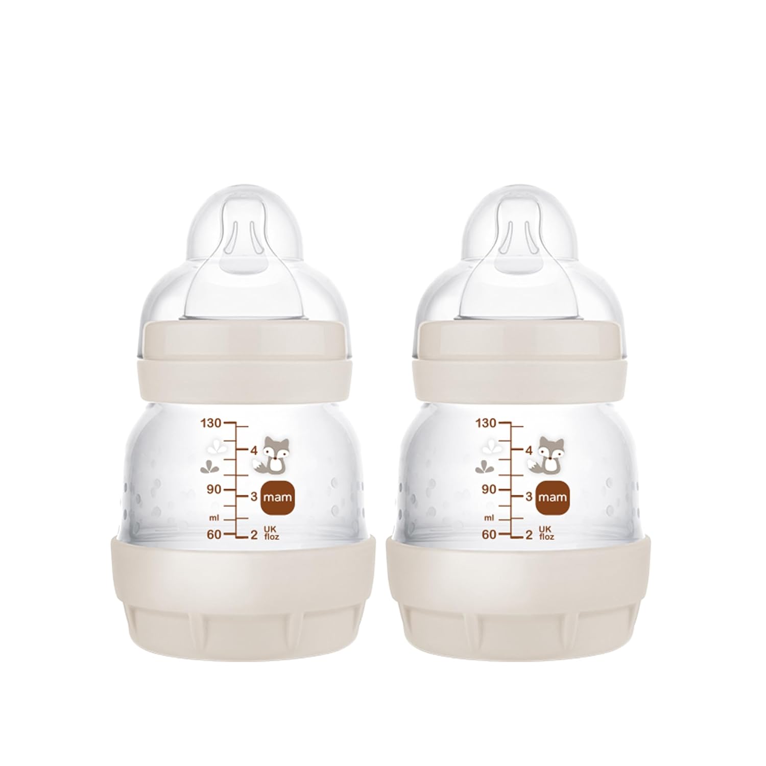 MAM Anti-Colic Baby Bottle, Extra Slow Flow Nipple - Reduces Colic & Gas