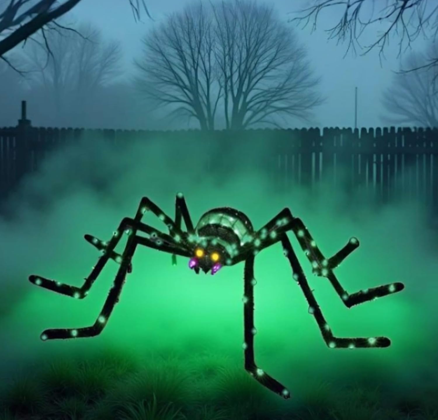 Giant Spider Halloween Decorations for Spooky Outdoor Fun