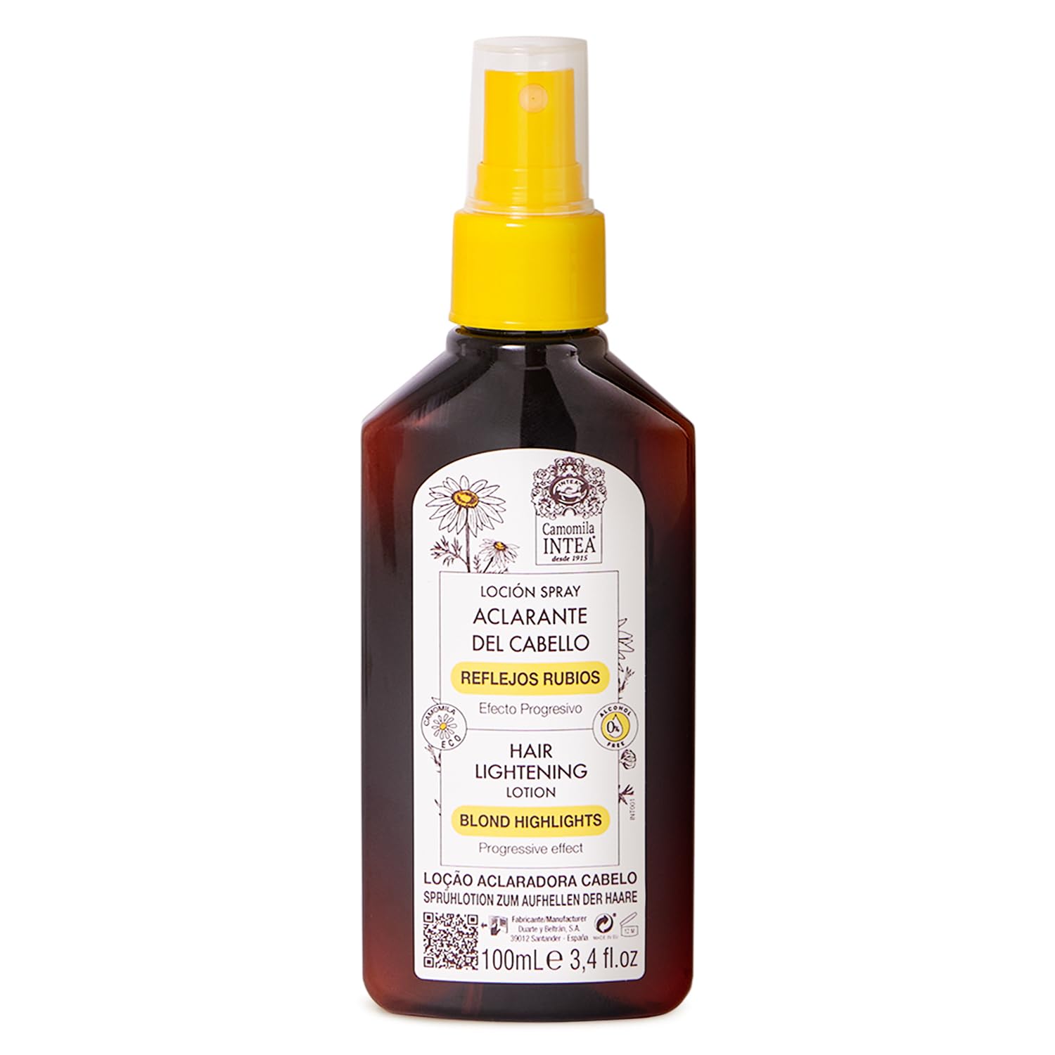 Camomila Intea Natural Blonde Highlights Hair Lightener Spray