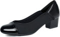 Women Bunion Dress Shoes Low Heel Orthopedic Pumps - Slip On Comfort