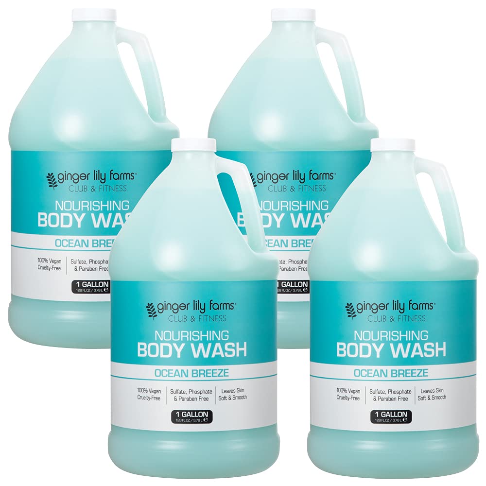 Nourishing Body Wash with Ocean Breeze Scent for Daily Use