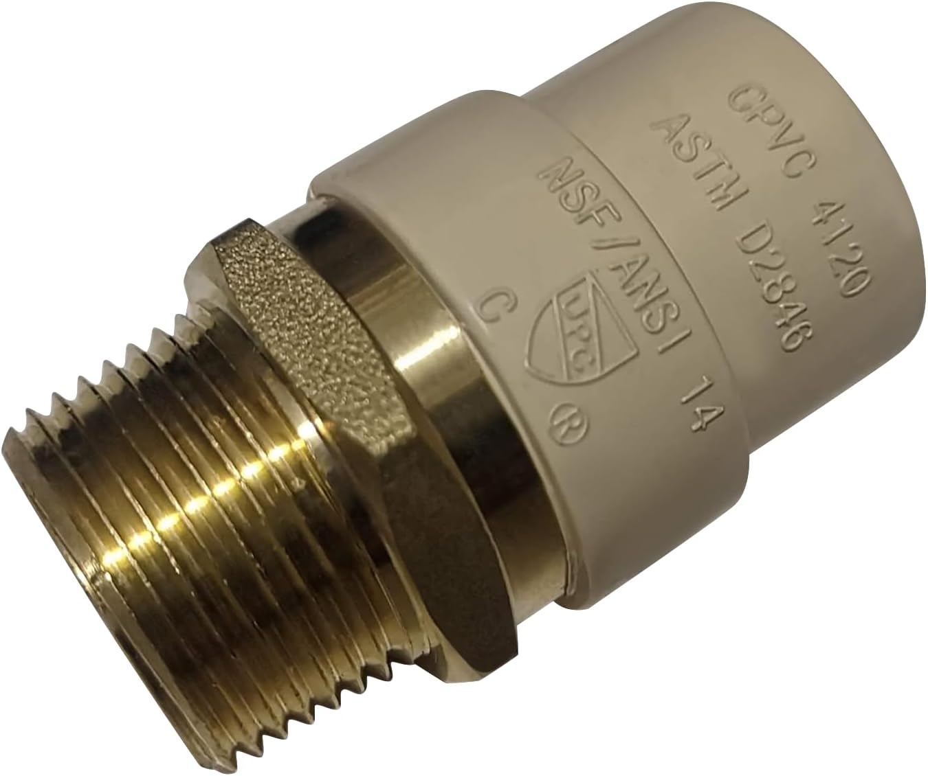 CPVC Transition Coupling for 3/4 inch Piping - Pack of 10
