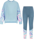 Girls Sweatshirt and Sweatpants Tracksuit Set - Comfortable Everyday