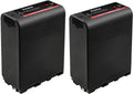 Kastar NP-F990EXP Battery 2-Pack Replacement for Sony Cameras - Long