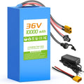 36V 10Ah Lithium Battery Pack - Compact DIY Replacement with 30A BMS