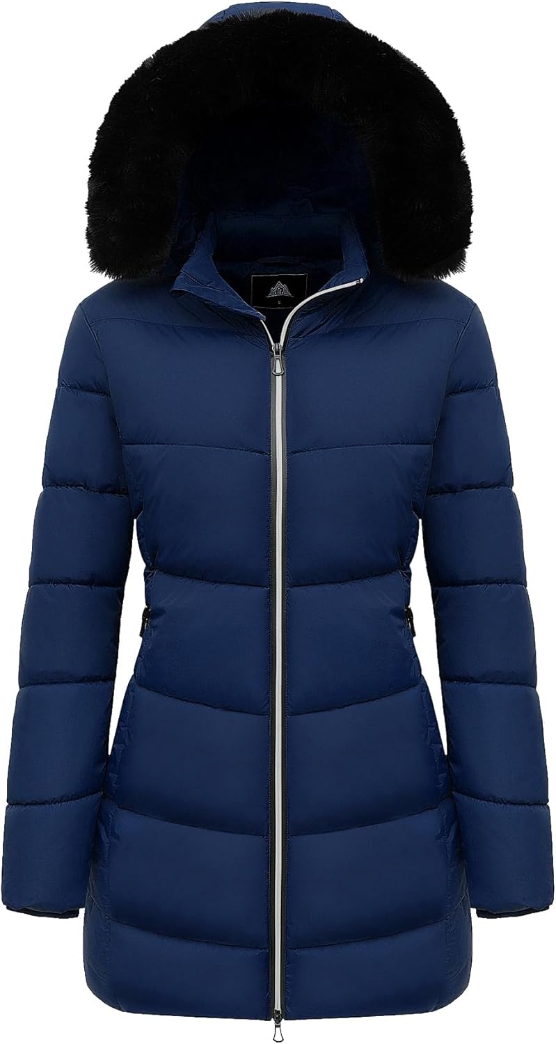 MOERDENG Women's Winter Windproof Warm Down Coats for Style