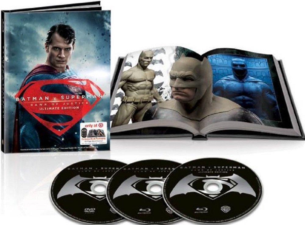 Batman v Superman: Dawn Of Justice Ultimate Edition Blu-ray Combo Pack