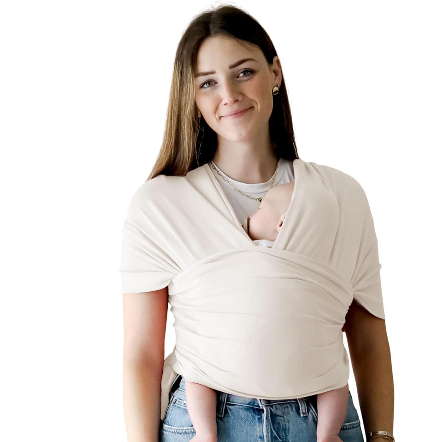 Snuggle Me Baby Wrap Carrier for Hands-Free Baby Wearing