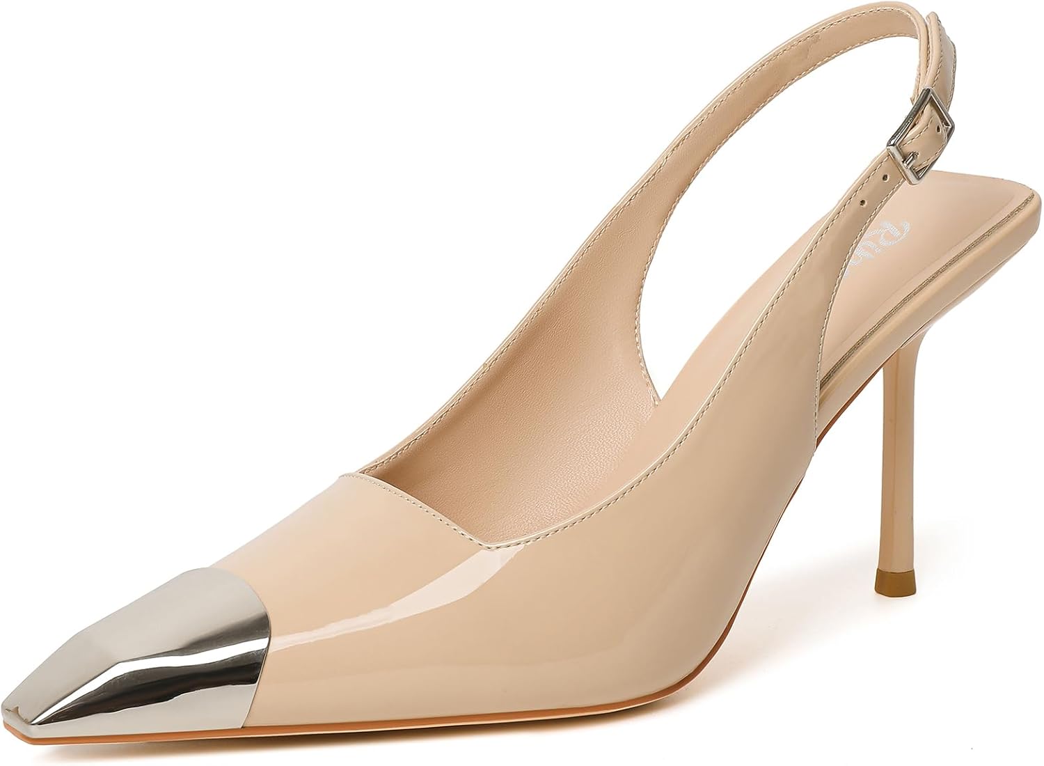 RIBONGZ Sexy Slingback Pumps for Elegant Dressy Heels Women
