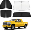 KUST Car Window Shades for Dodge RAM 2500/3500 2010-2026 - Full 6PC