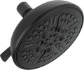 Delta Faucet 8-Spray Touch-Clean Matte Black Shower Head - Powerful