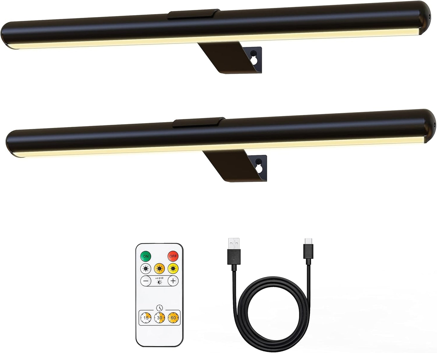 Wireless Picture Lights for Art Display - Dimmable & Remote Control