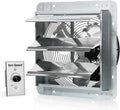 KEN BROWN 12 in Shutter Exhaust Fan With Speed Controller - 1800 CFM