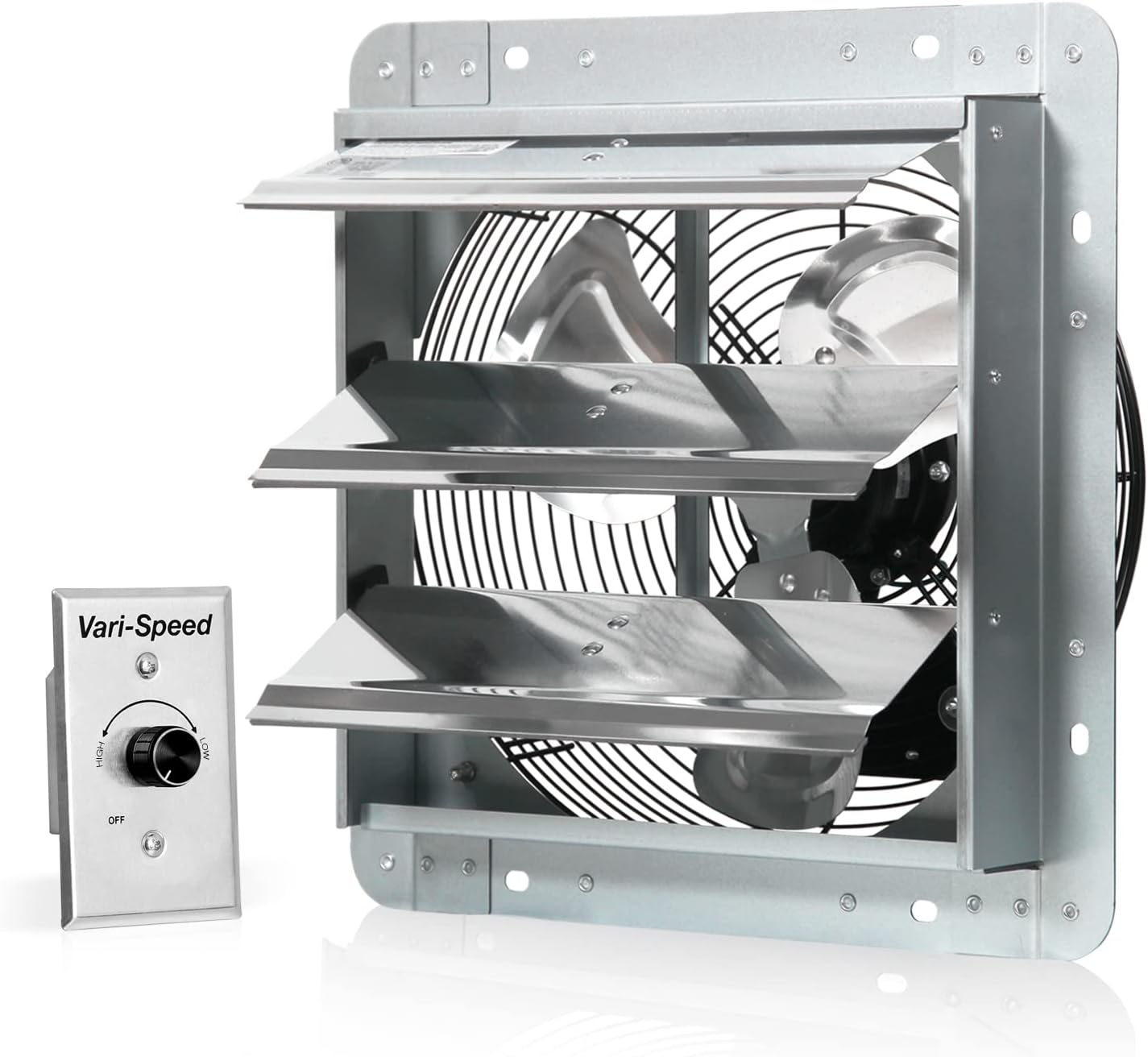 12 Inch Variable Shutter Exhaust Fan for Effective Ventilation