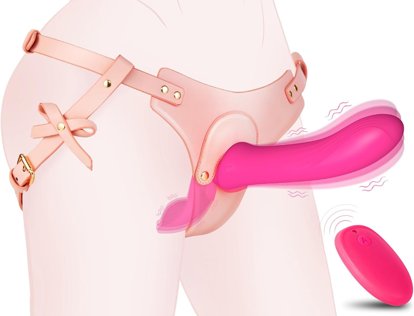 Strap-On Vibrating Dildo for Ultimate Pleasure and Stimulation