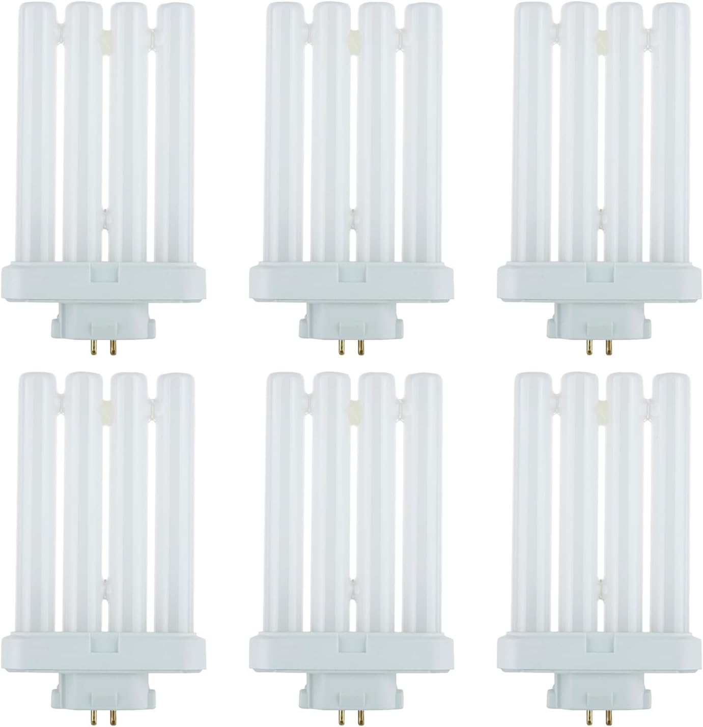 Sunlite Quad Tube Compact Fluorescent Lamp for Bright Lighting