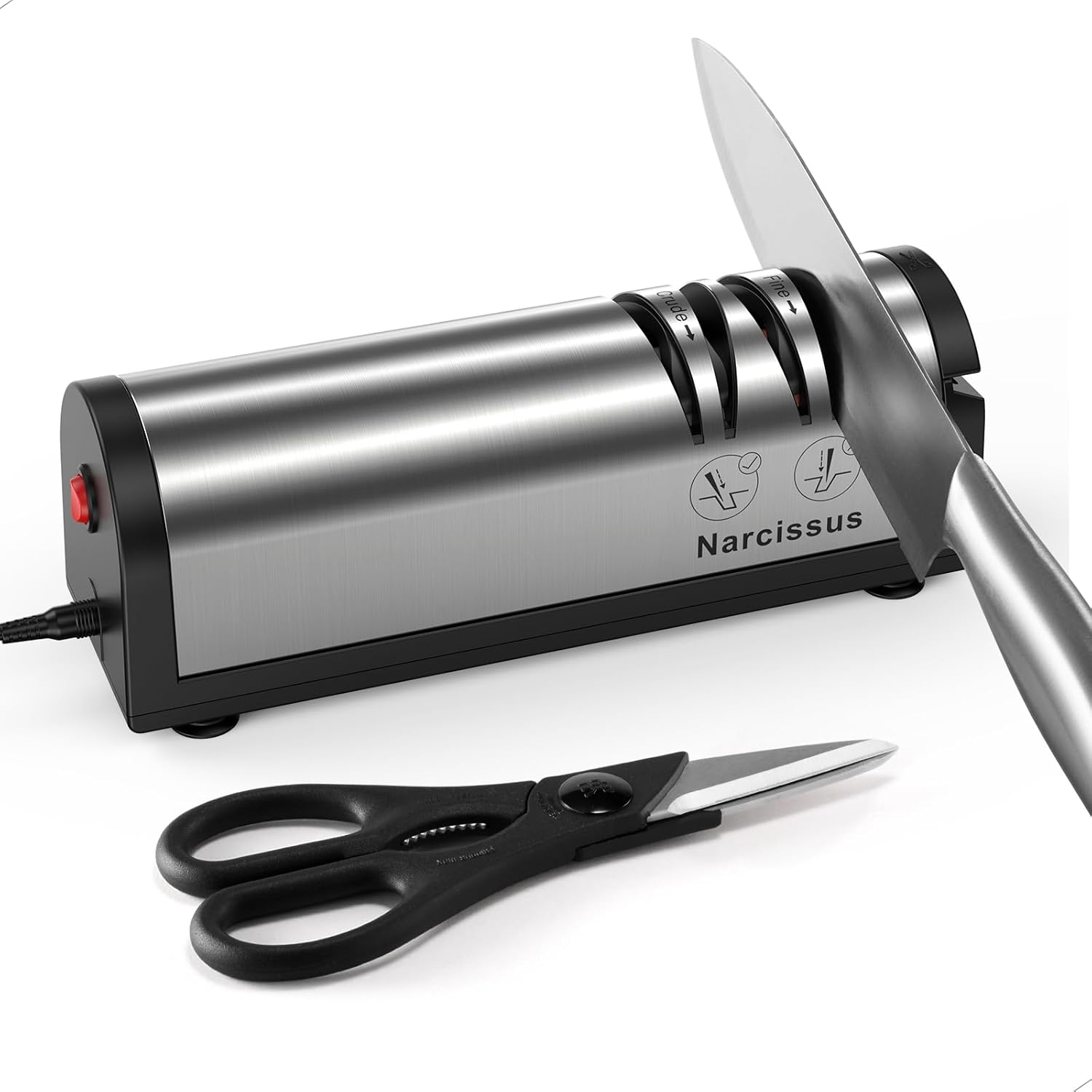 Narcissus Electric Knife Sharpener for Quick Sharpening & Polishing
