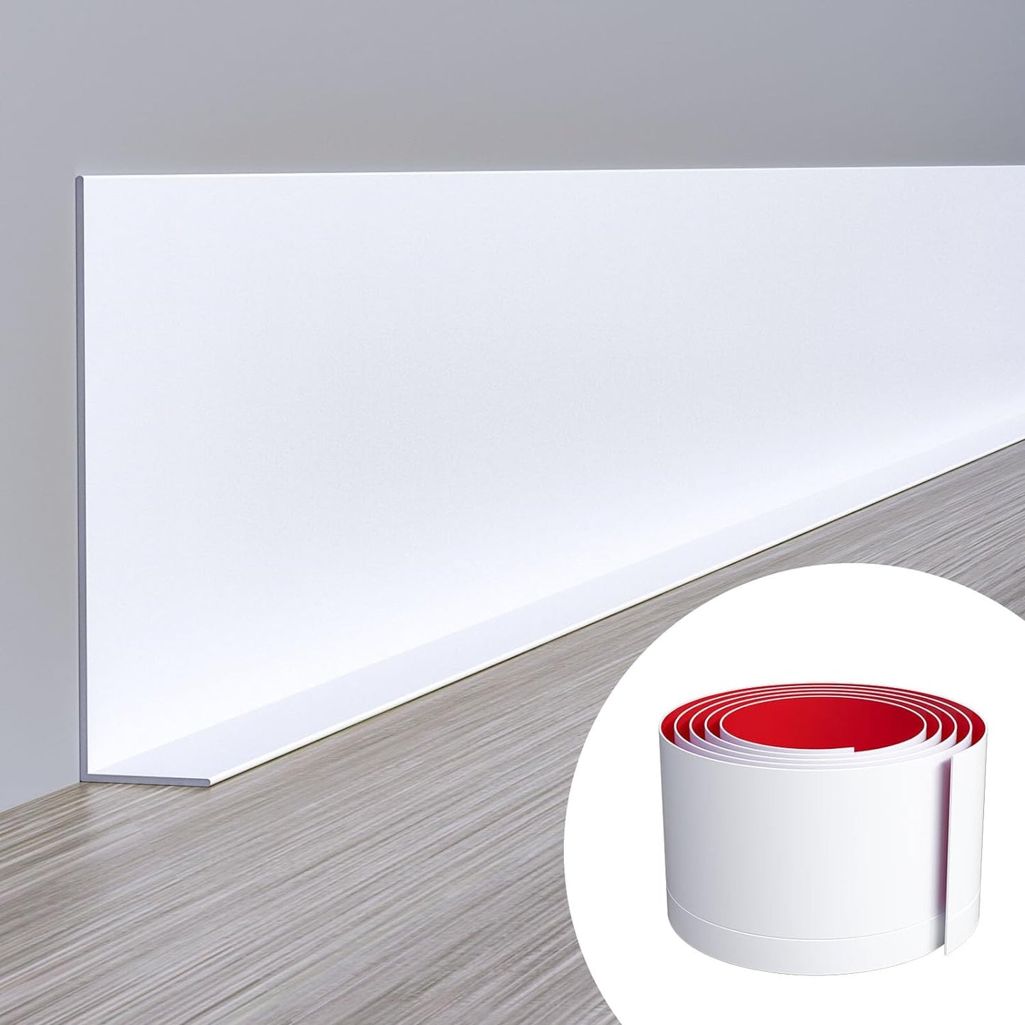 Duzzy Flexible Baseboard Molding Trim for Easy Home Decor