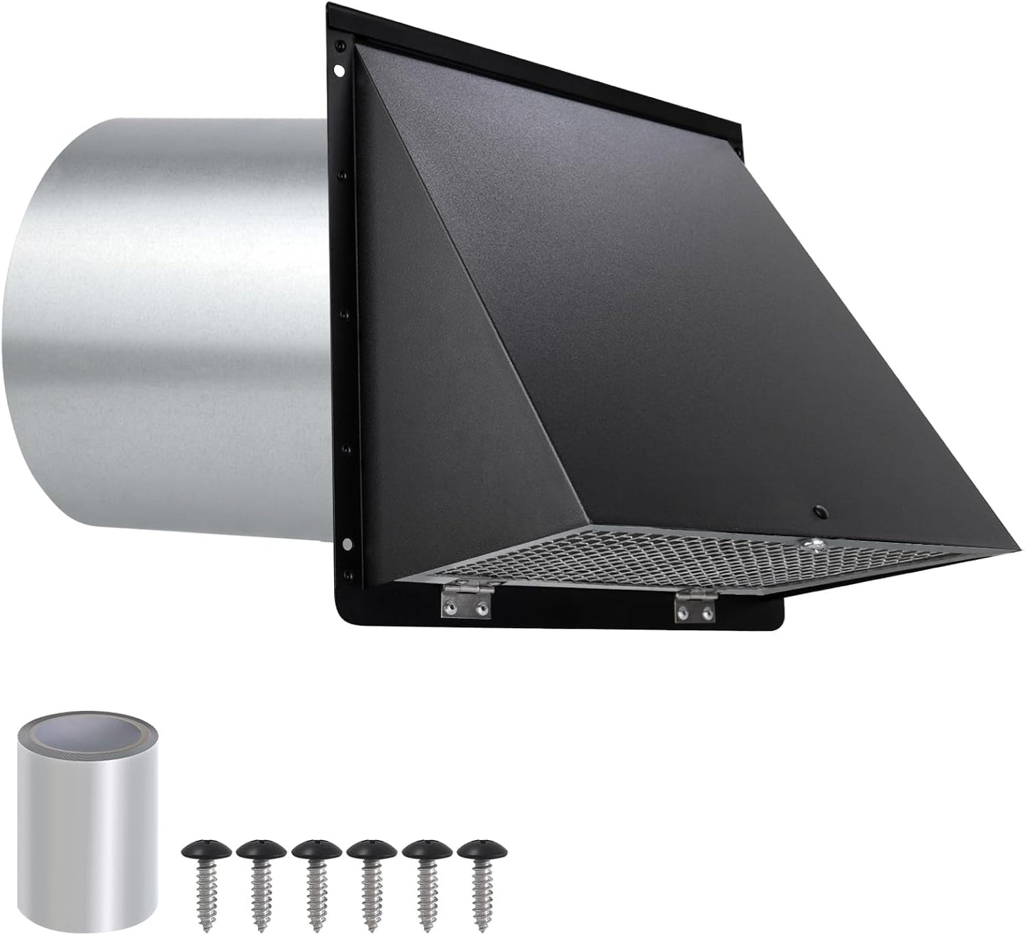 6 Inch Hooded Wall Vent for Kitchen Range Hood Exhaust Needs