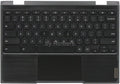 Laptop Palmrest Upper Case with US Keyboard and Touchpad Assembly
