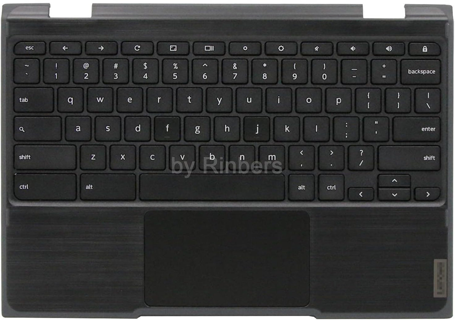 Laptop Palmrest Upper Case with US Keyboard for Lenovo 300e
